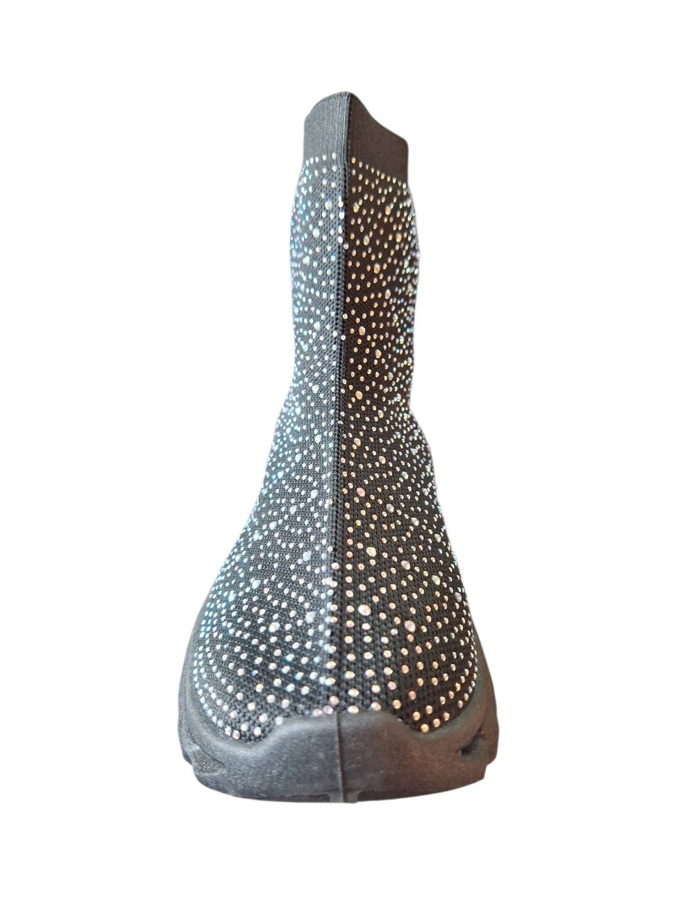 NIB Rouge Rhinestone Sock Sneakers - Picture 2 of 6